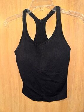 Vital Life Racerback Tank Top Cami Stretchy Ribbed Shaper Medium